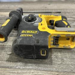 AS-IS DEWALT 20V MAX XR Cordless Brushless 1 in. SDS Plus L-Shape Rotary Hammer (Tool Only)