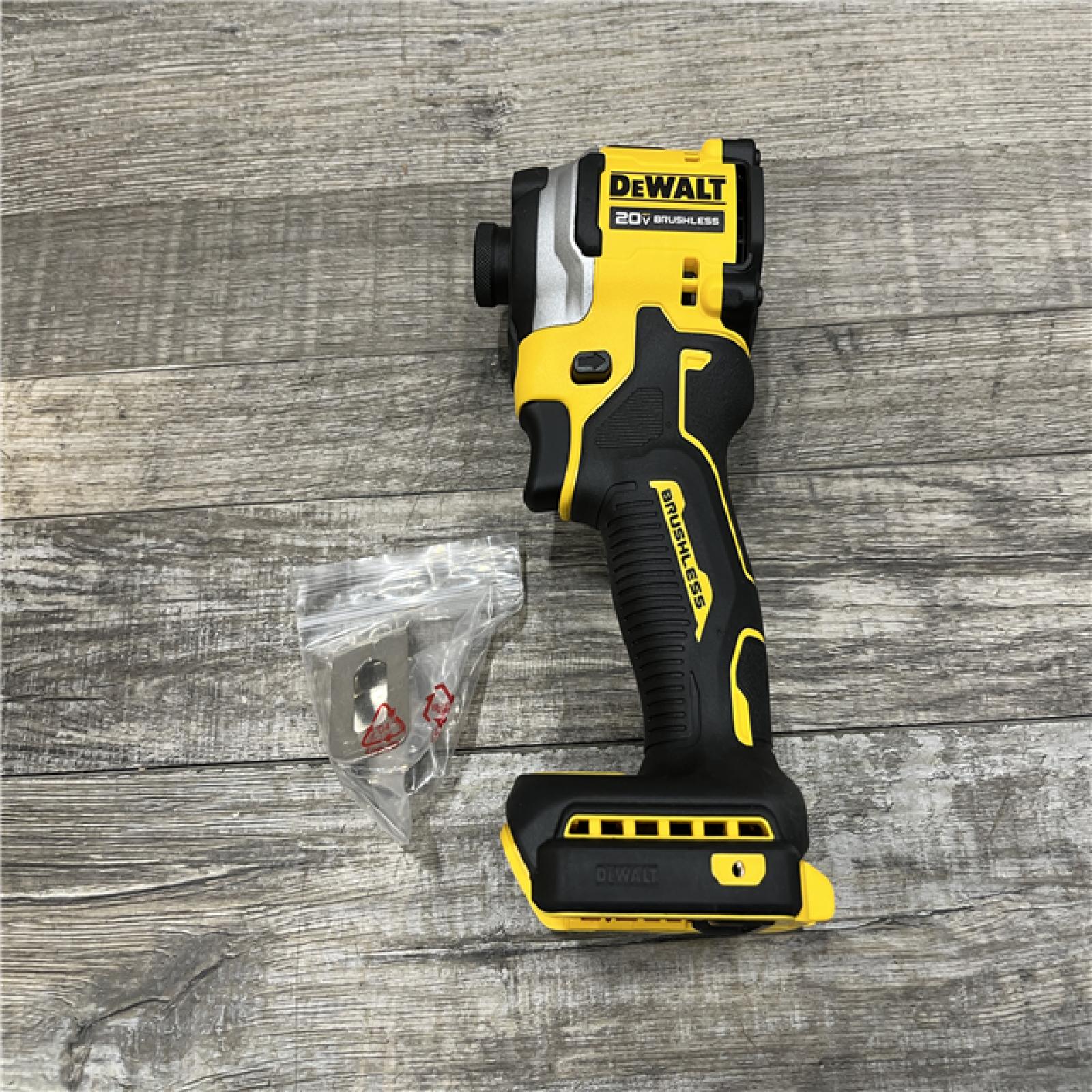AS-IS DEWALT ATOMIC 20V MAX Cordless Brushless 1/2 in. Variable Speed Impact Wrench (Tool Only)