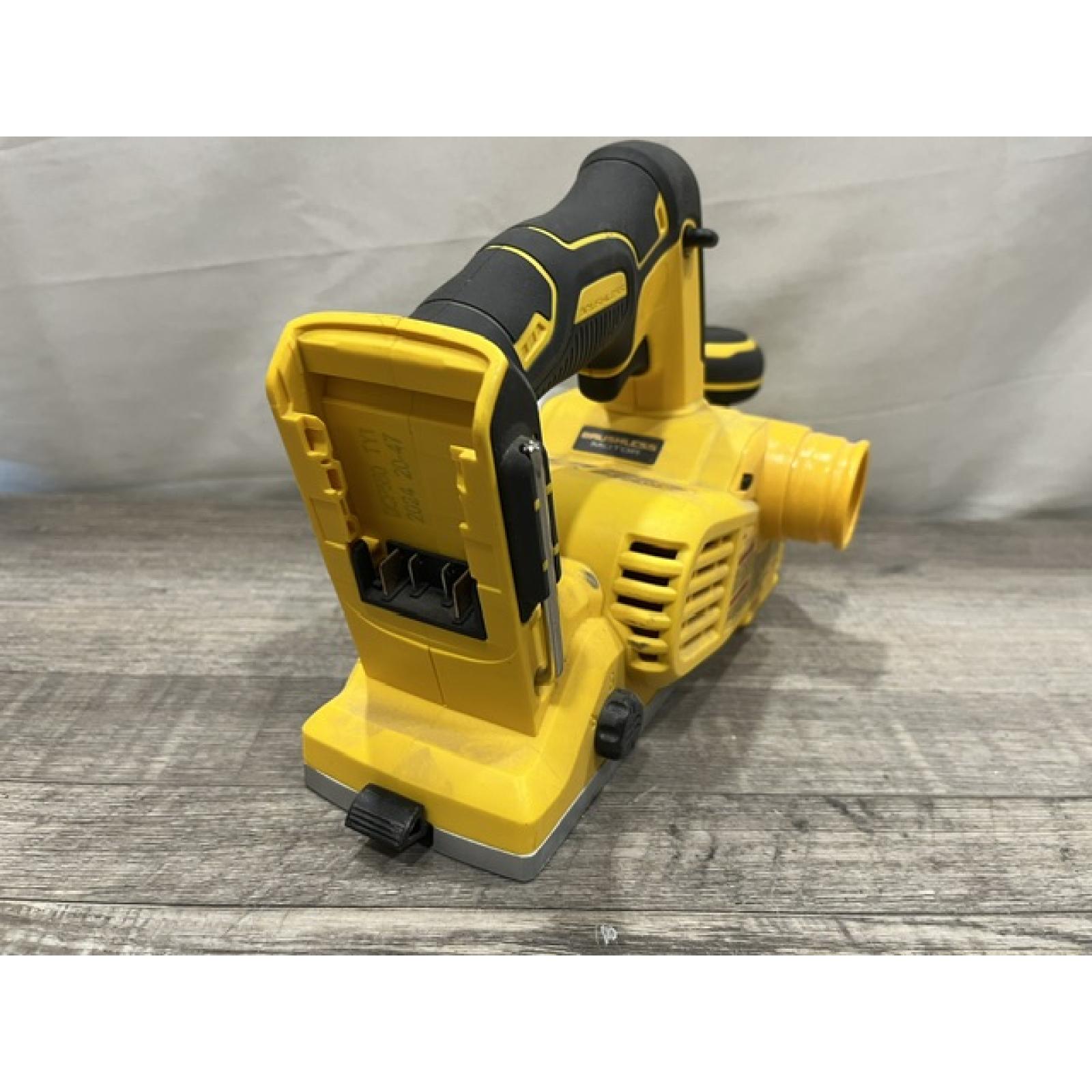 AS-IS DEWALT 20V MAX XR Cordless Brushless 3-1/4 in. Planer (Tool Only)