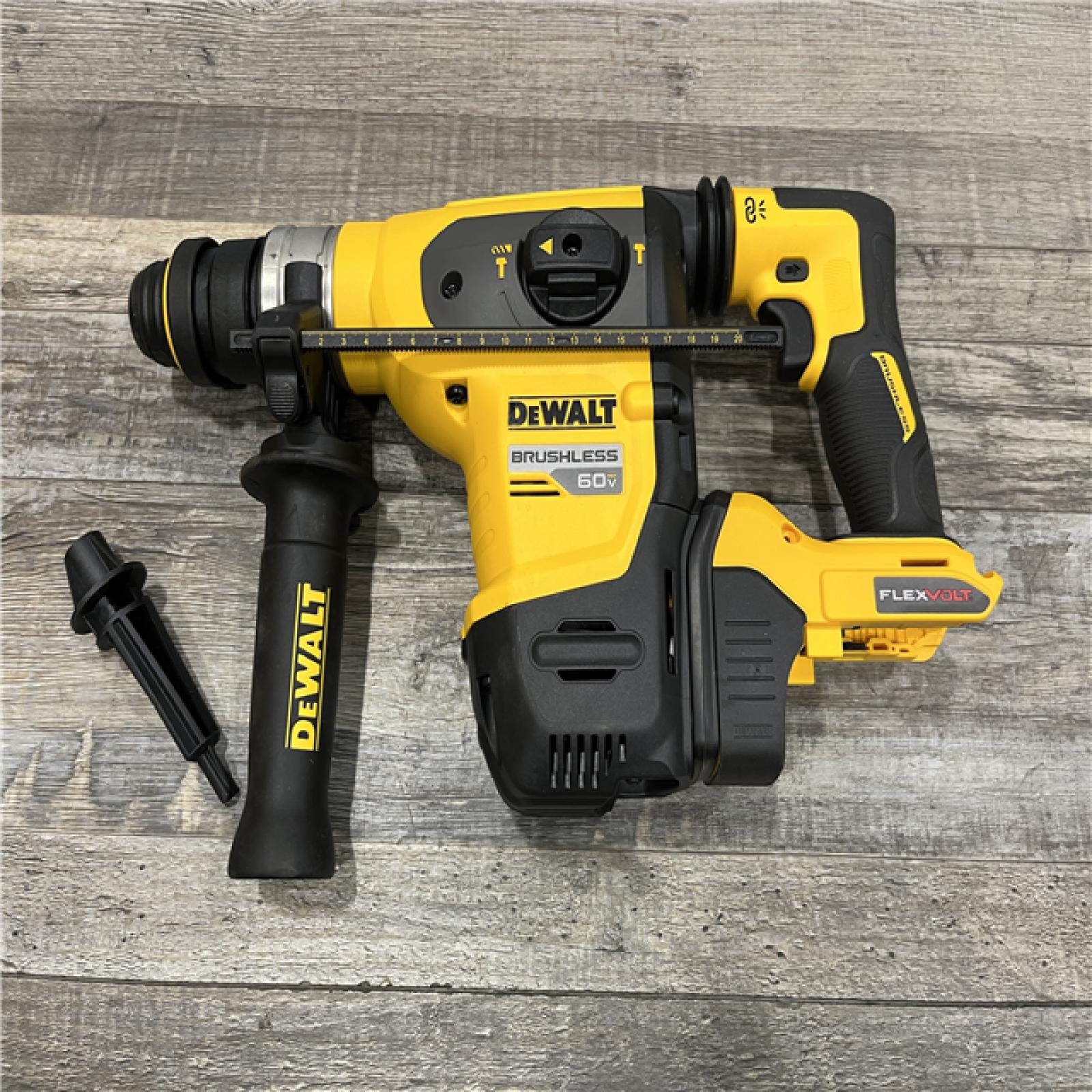 AS-IS DEWALT FLEXVOLT 60V MAX Cordless 1-1/4 in. SDS Plus Rotary Hammer (Tool Only)