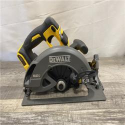AS-IS DEWALT FLEXVOLT 60V MAX Cordless Brushless 7-1/4 in. Circular Saw with Brake (Tool Only)