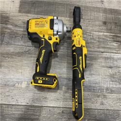 AS-IS DEWALT 20V Lithium-Ion Cordless 2-Tool Combo Kit