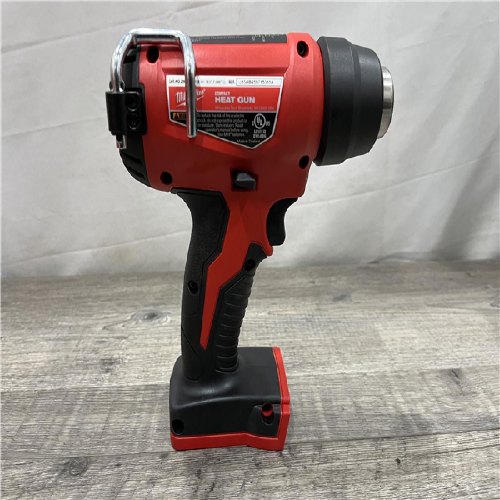 AS-IS Milwaukee 18V Lithium-Ion Cordless Compact Heat Gun (Tool-Only)