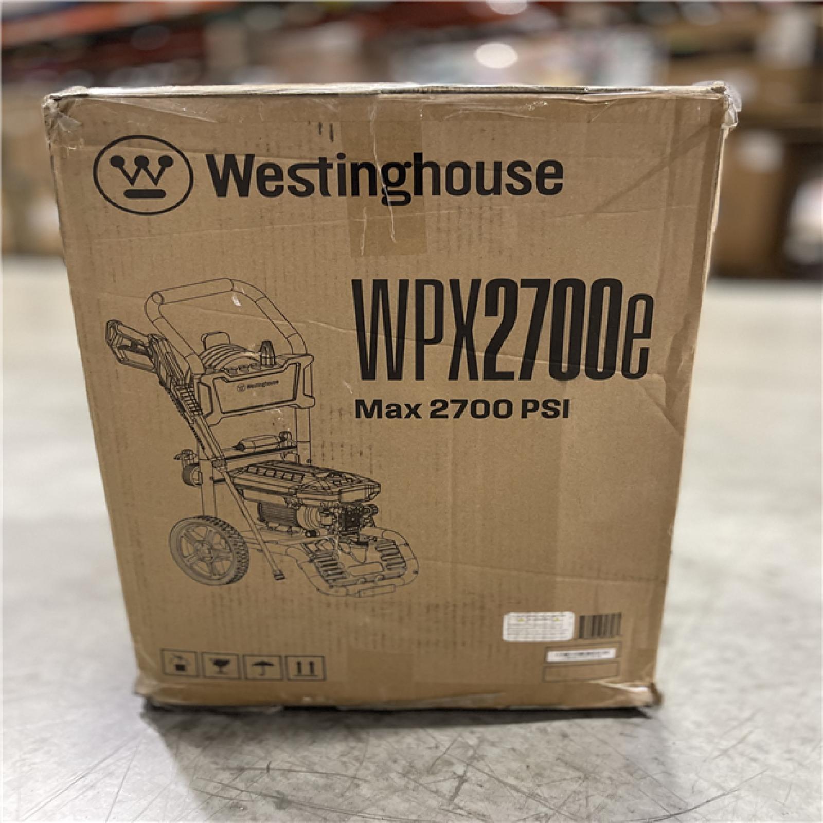 DALLAS LOCATION- Westinghouse 2700 Max PSI 1.76 Max GPM 13 Amp Cold Water Electric Powered Pressure Washer
