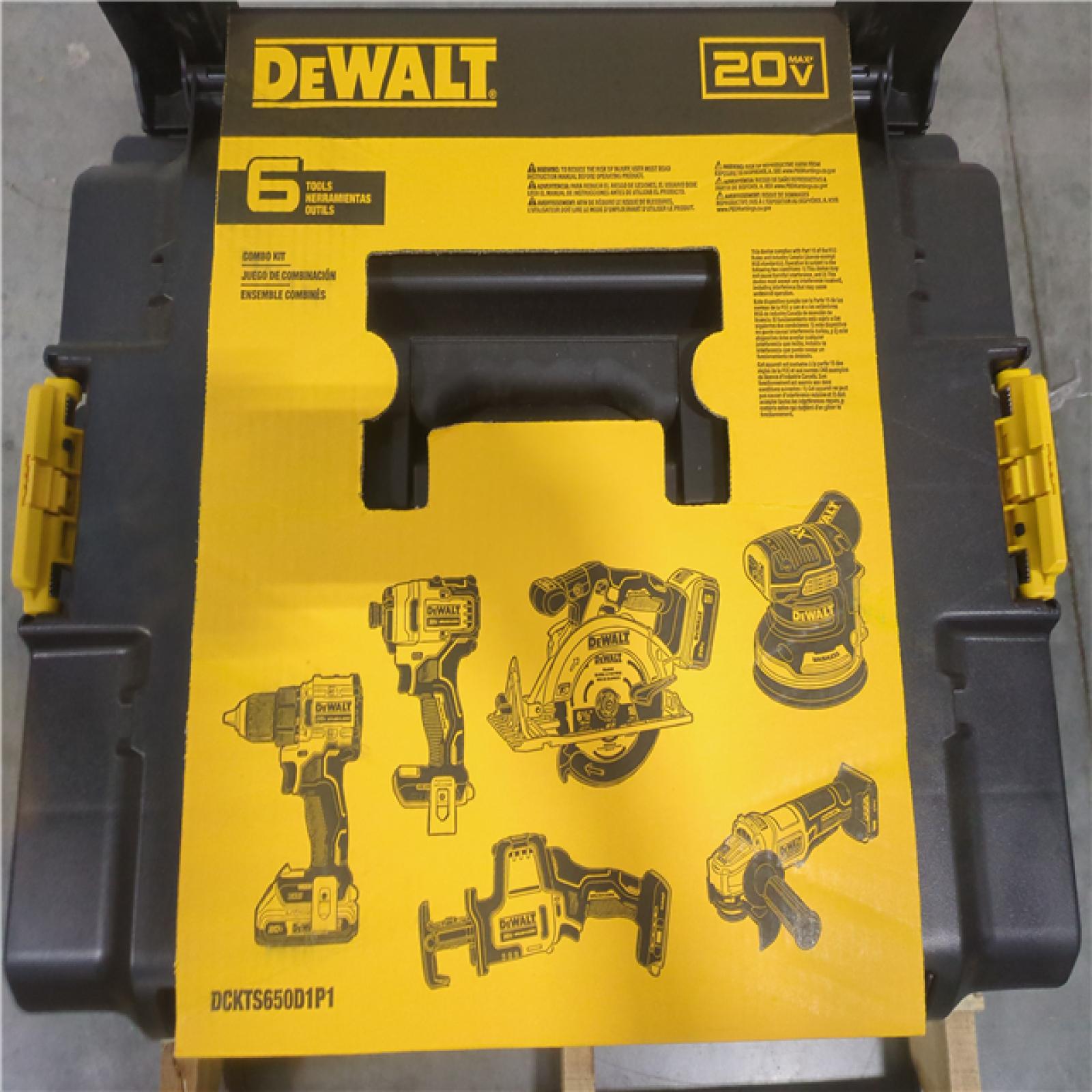 CALIFORNIA NEW DeWalt 6 tool Combo Kit