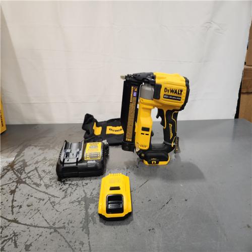 AS-IS- DEWALT ATOMIC 20V MAX Lithium Ion Cordless 23 Gauge Pin Nailer Kit