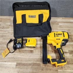 HOUSTON LOCATION - AS - IS DEWALT 20V MAX XR Lithium-Ion Cordless 18-Gauge Narrow Crown Stapler Kit