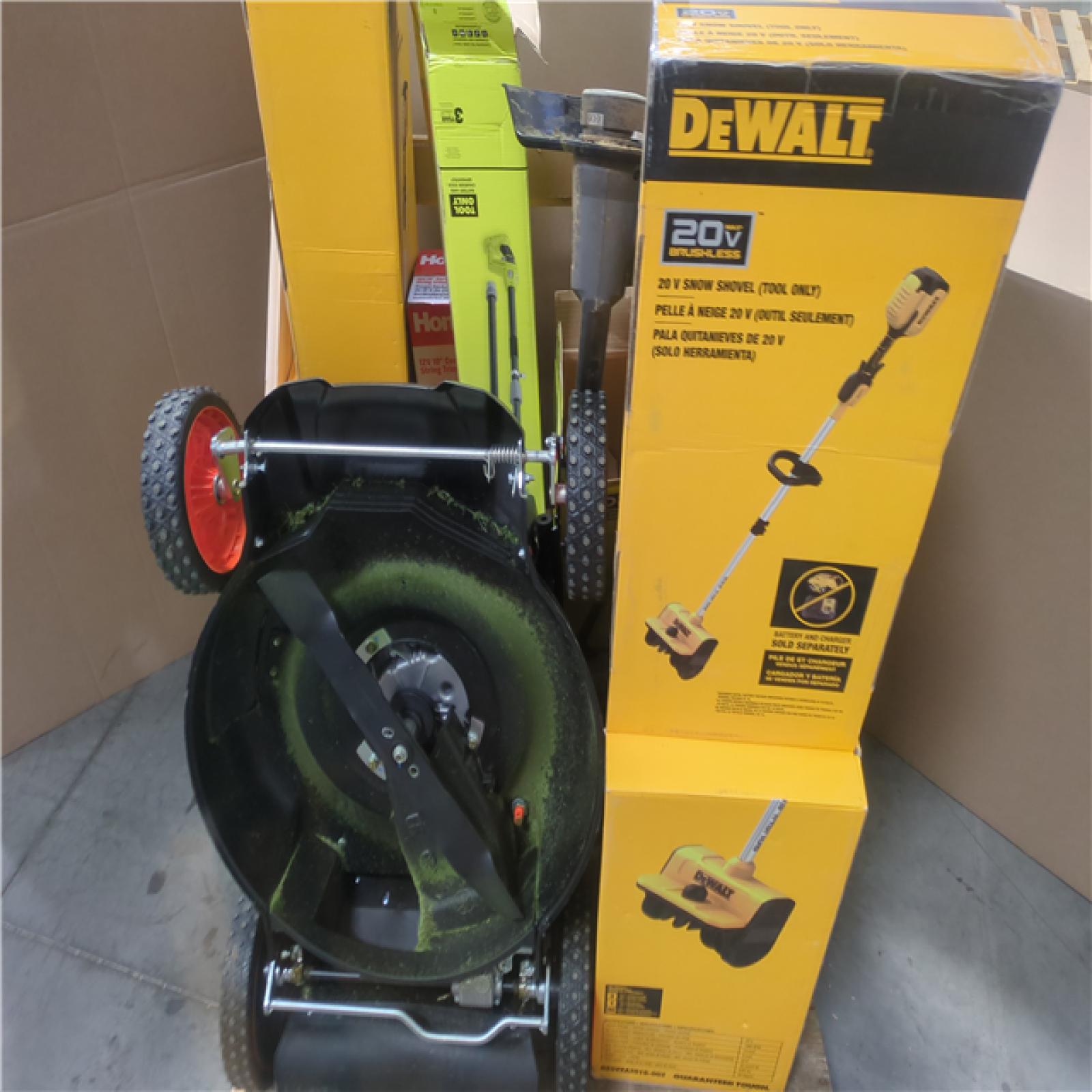CALIFORNIA AS-IS OUTDOOR POWER EQUIPMENT