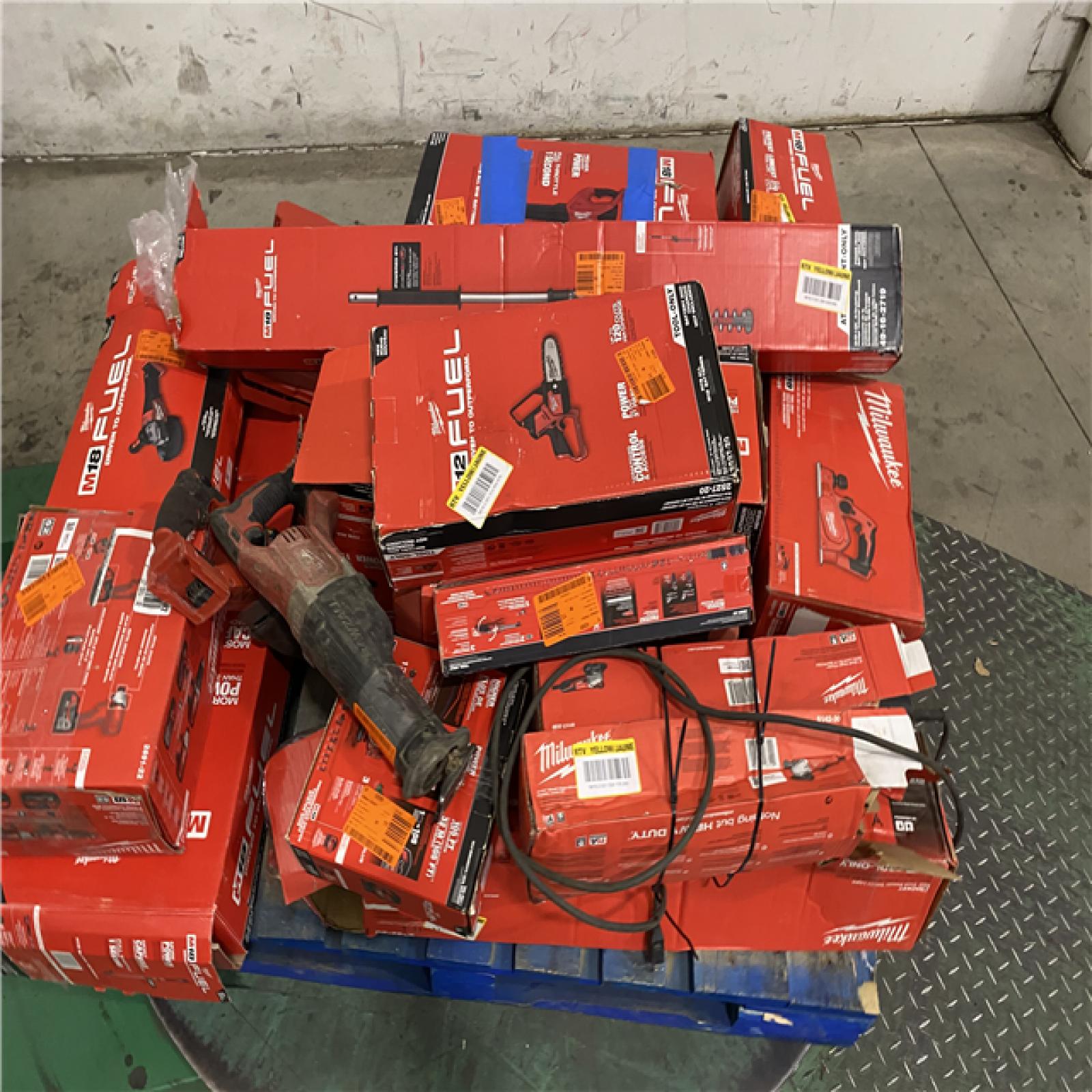 Dallas Location - As-Is MILWAUKEE Tool Pallet