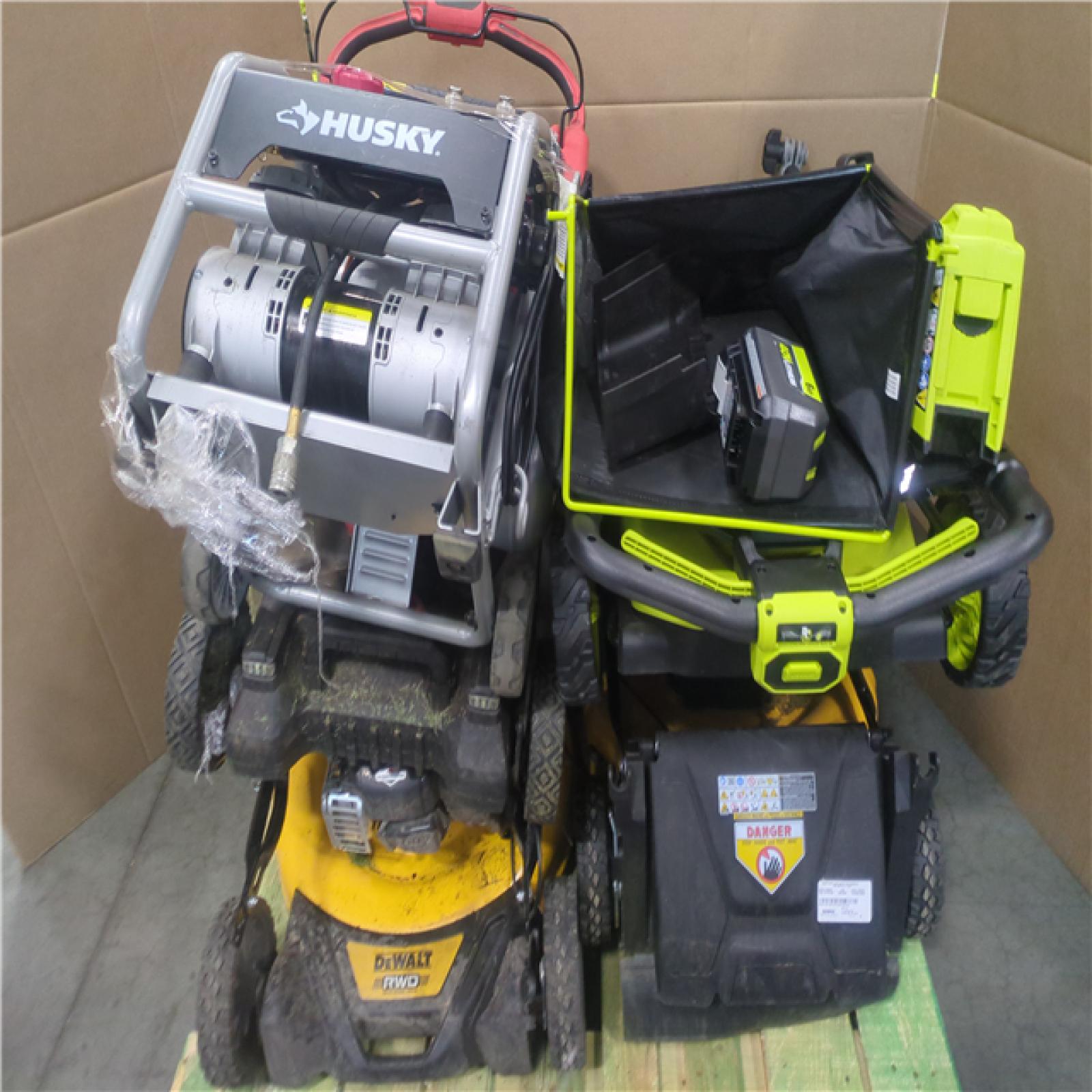 CALIFORNIA AS-IS OUTDOOR POWER EQUIPMENT