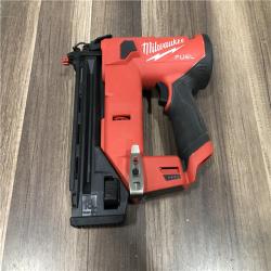 AS-IS Milwaukee FUEL 12-Volt Lithium-Ion Brushless Cordless 18-Gauge 1-1/2 in. Compact Brad Nailer (Tool Only)