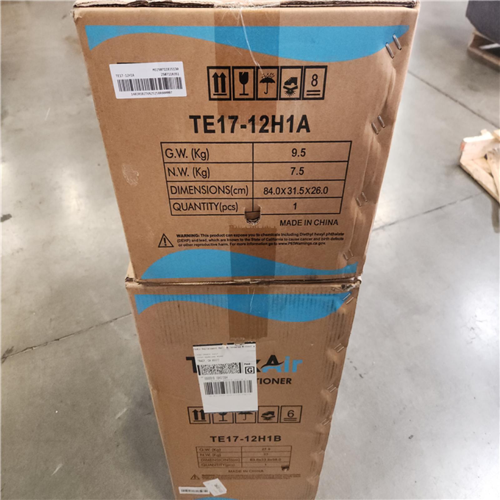 Phoenix NEW ThinkAir 12 000 BTU 17 SEER2  115-Volt  1000 sq. ft. Inverter Ductless Mini Split AC w/ Heat Pump  wi-fi  1.5 Ton  16 ft. Lineset (SEALED)