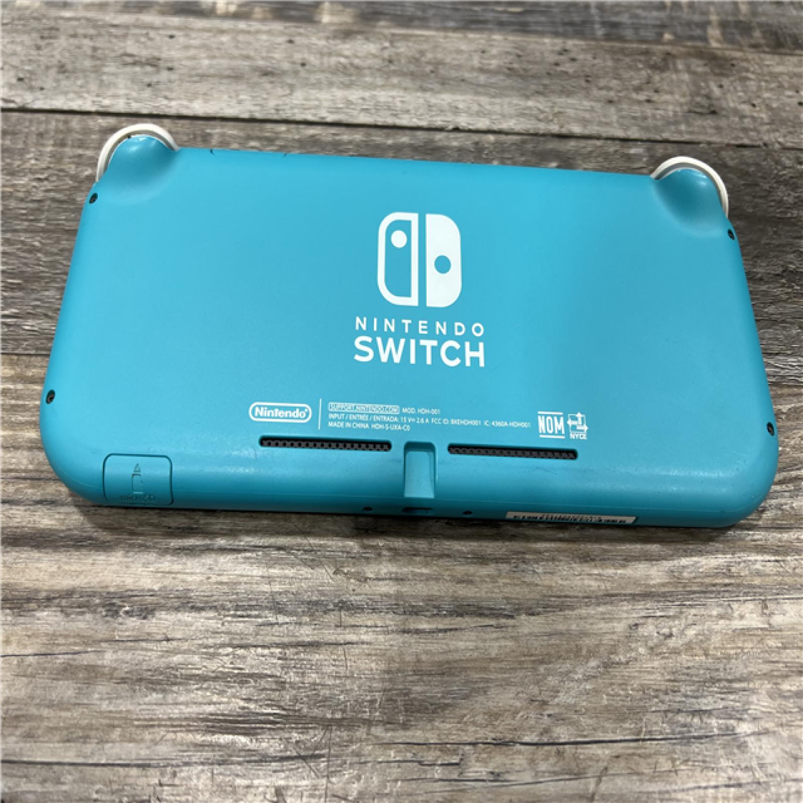 AS-IS Nintendo Switch Lite Hand-Held Gaming Console - Turquoise (HDH-001)