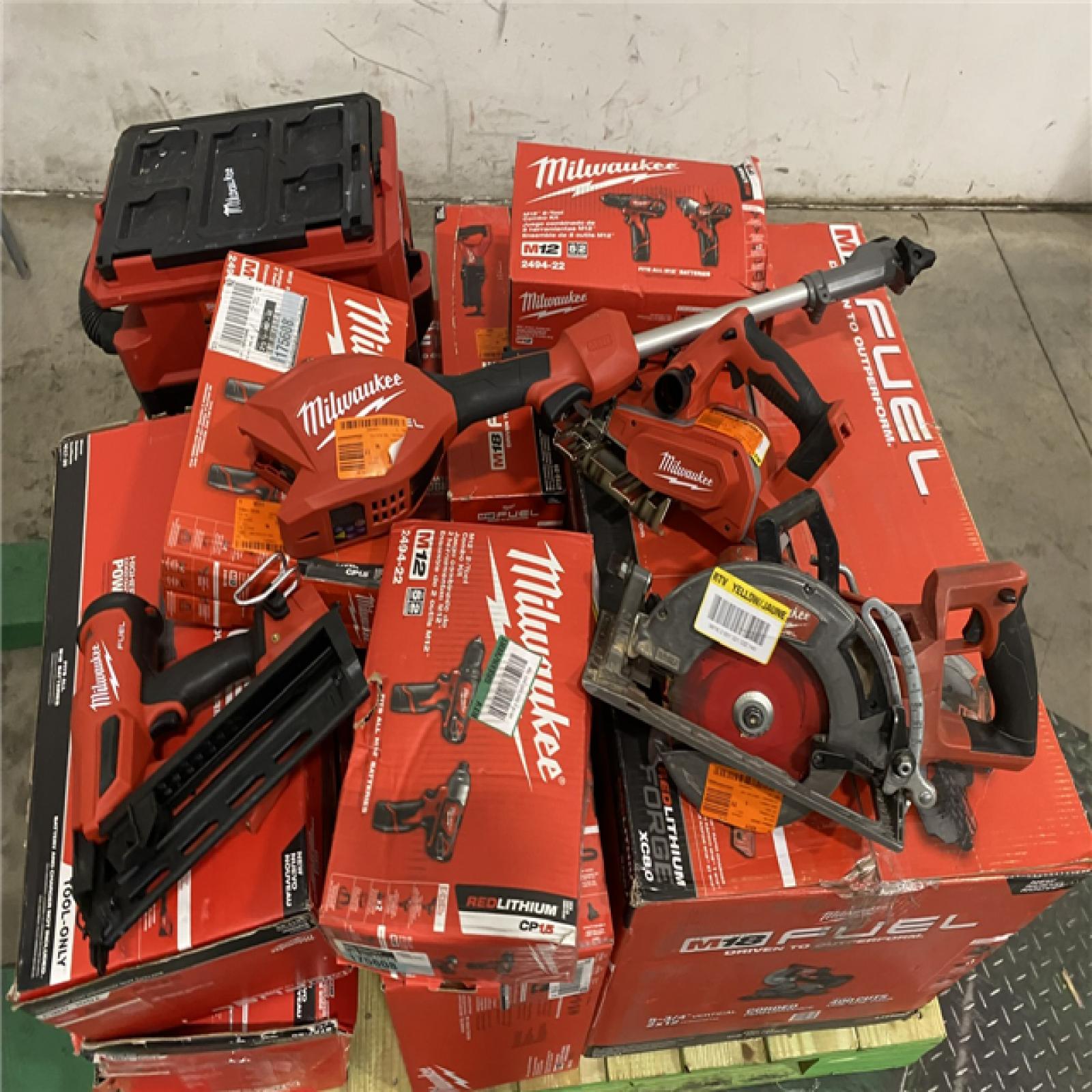 Dallas Location - As-Is MILWAUKEE Tool Pallet
