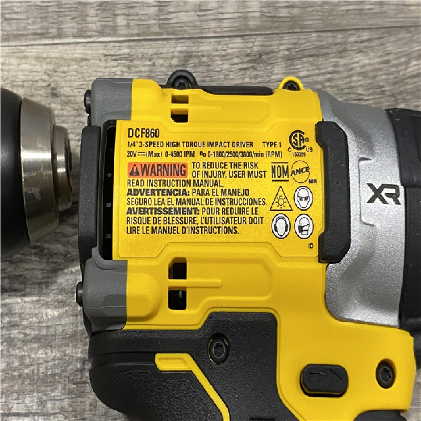 AS-IS DEWALT 20V MAX Lithium-Ion Cordless 3-Tool Combo Kit