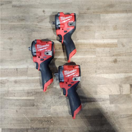 HOUSTON LOCATION - AS-IS MILWAUKEE 3 TOOL COMBO