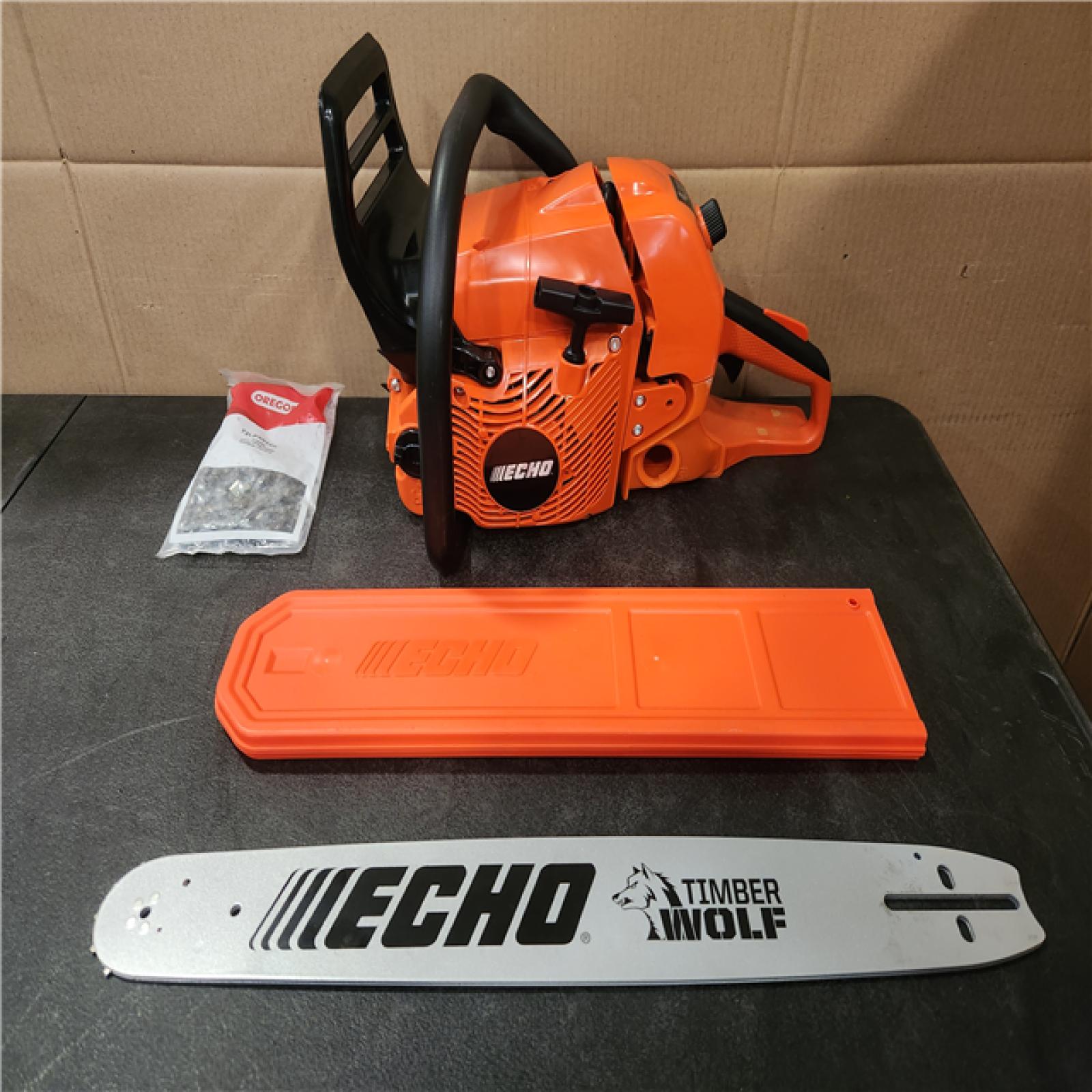 Phoenix NEW ECHO 20 in. 59.8 cc Gas 2-Stroke Rear Handle Timber Wolf Chainsaw