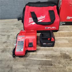 HOUSTON LOCATION - AS-IS Milwaukee M18 1/2 in. Cordless Brushless High Torque Impact Wrench Kit (Battery & Charger)