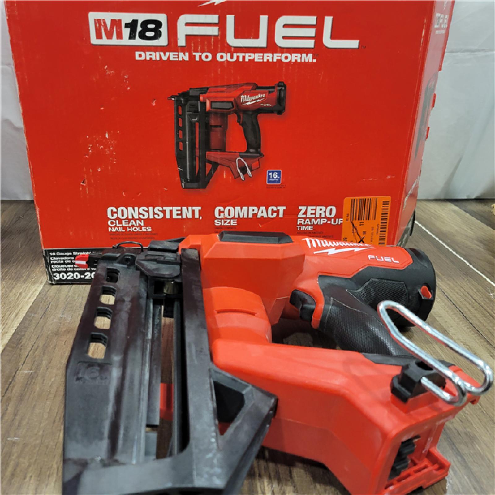 AS-IS  Milwaukee Tool Cordless Finish Nail Gun 18 V 3020-20