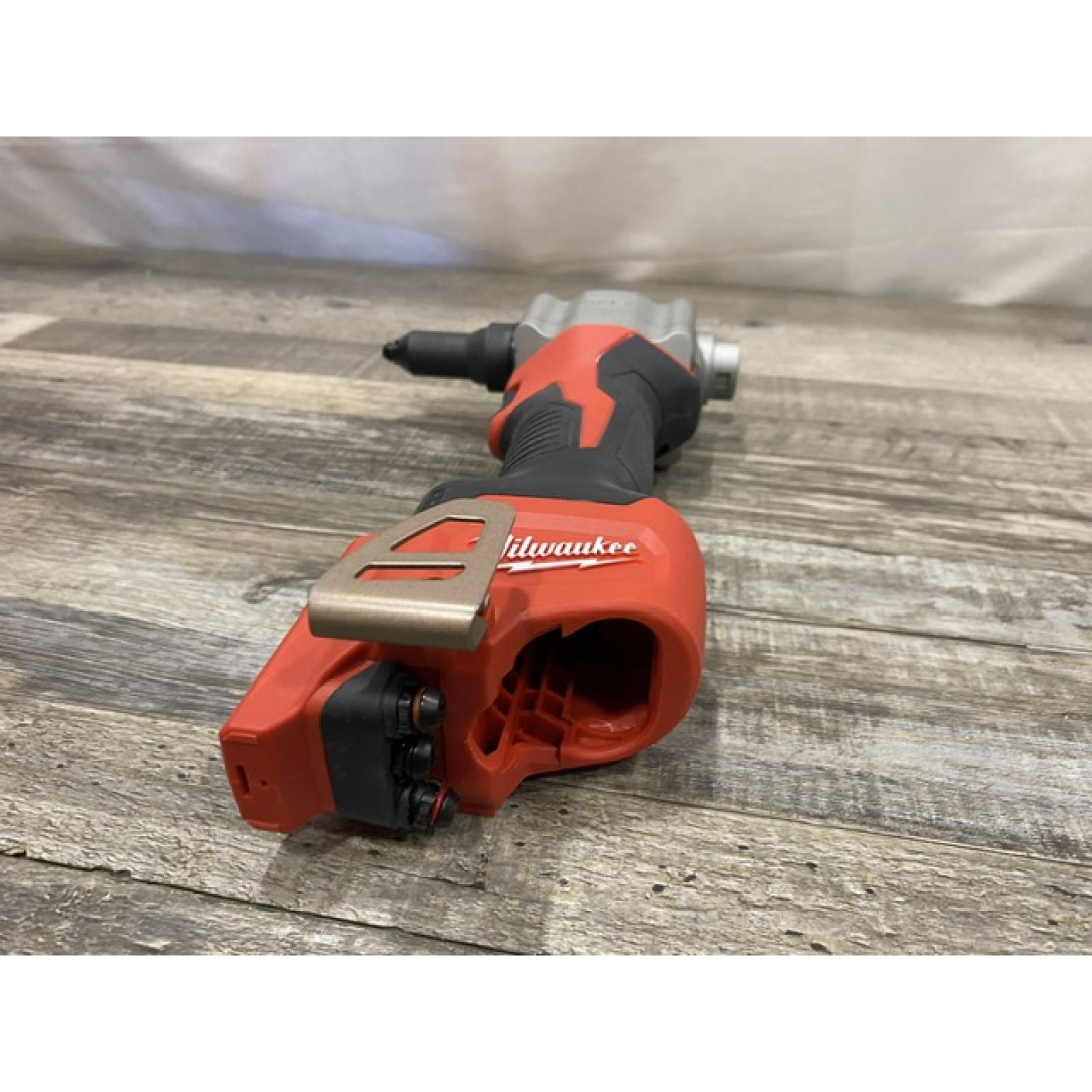AS-IS Milwaukee 12-Volt Lithium-Ion Cordless Rivet Tool (Tool-Only)