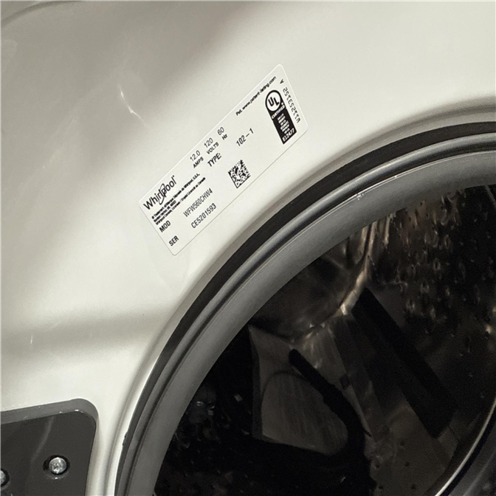 California AS-IS Whirlpool Washer & Dryer