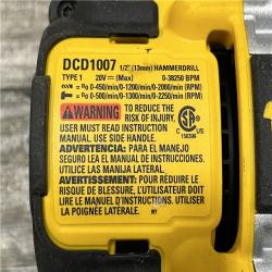 AS-IS DEWALT 20V MAX Brushless Cordless 1/2 3-Speed Hammer Drill (Tool-Only)
