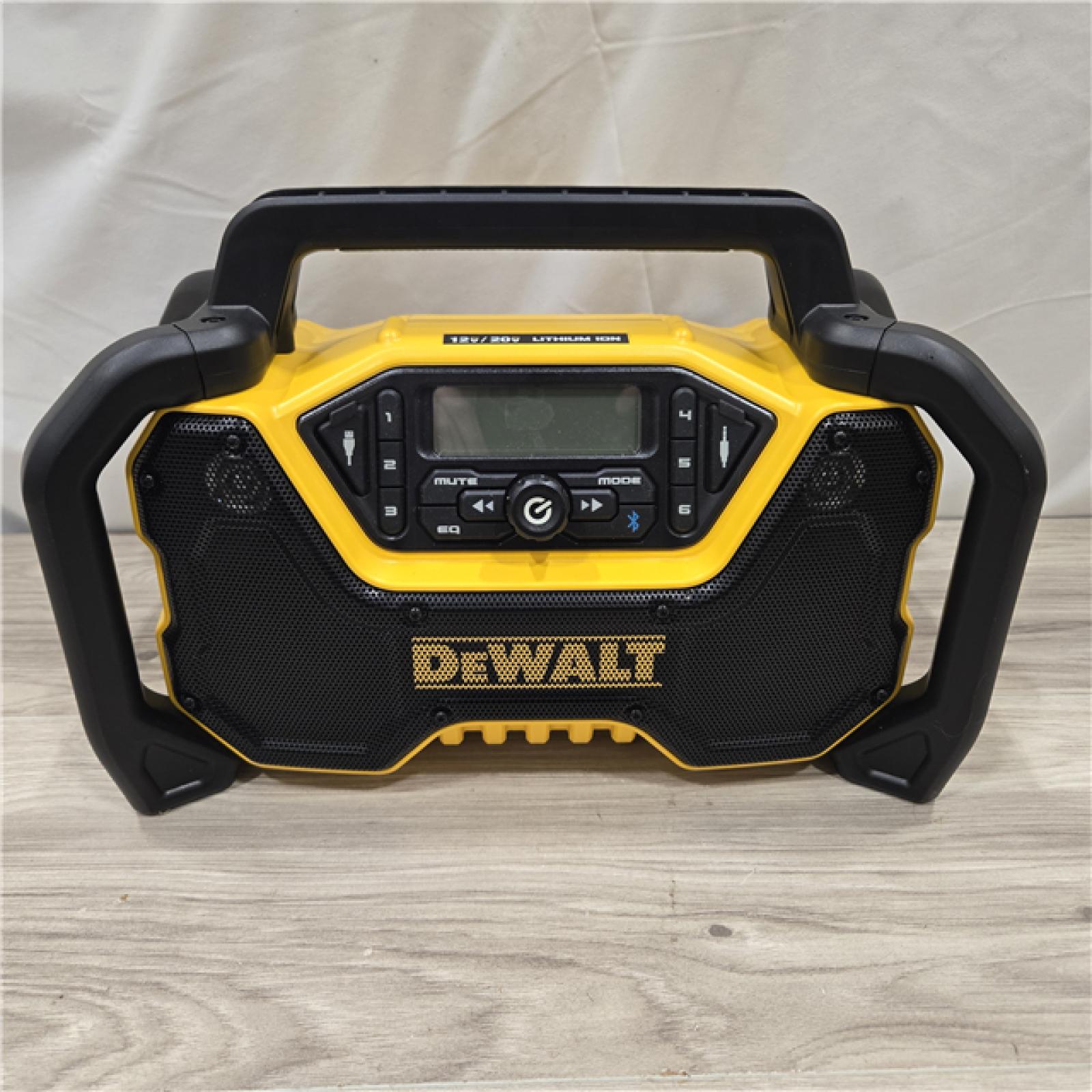 AS-IS DeWalt 20V MAX Compact Cordless Bluetooth Radio (Tool Only)