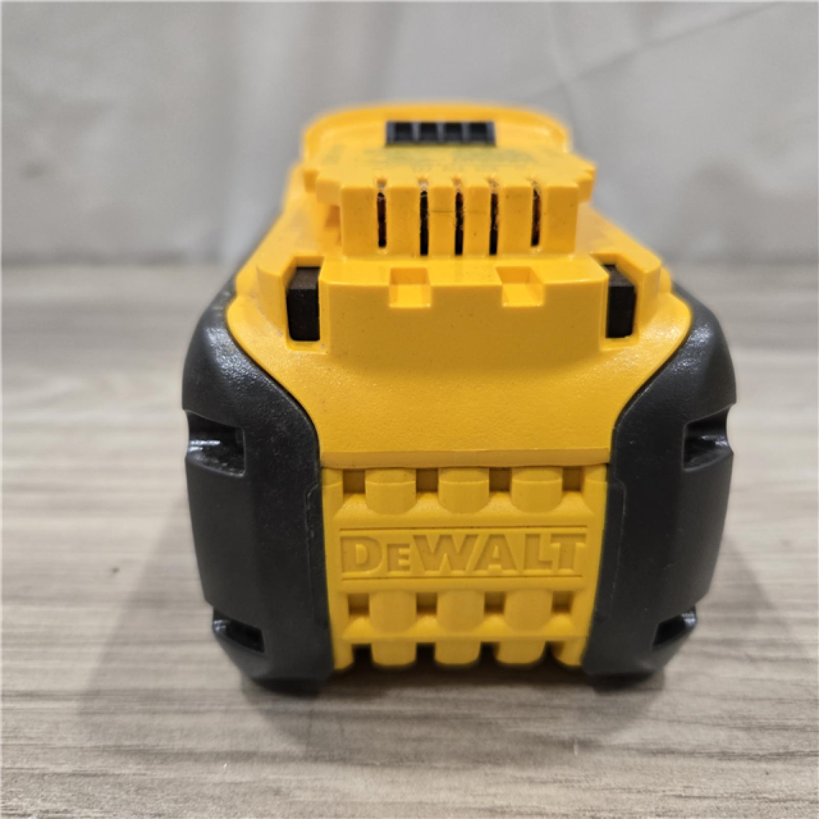 AS-IS DEWALT FLEXVOLT 20V/60V MAX 6.0Ah Battery Pack with 6 Amp Output Charger