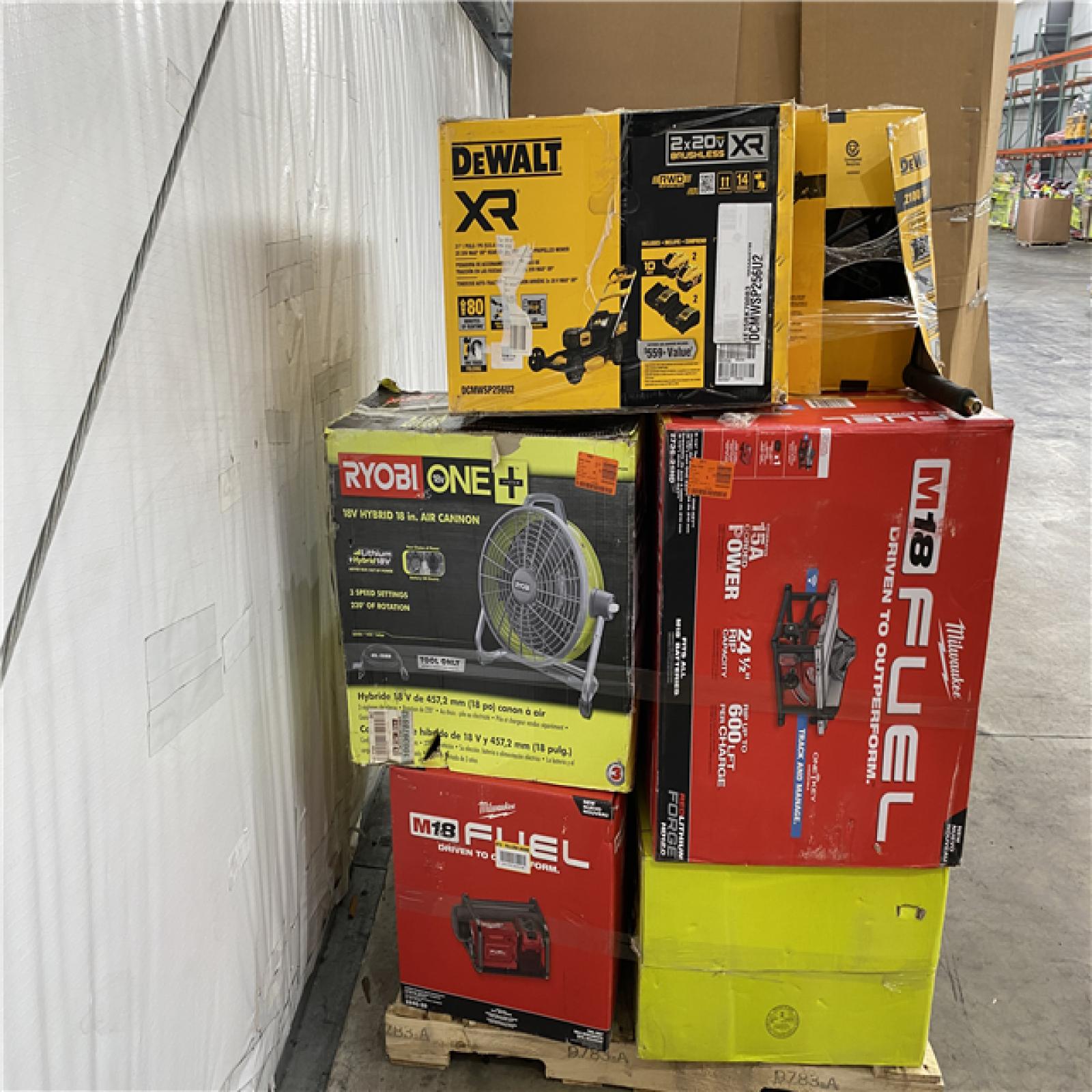 Houston Location AS IS - Tool Pallet
