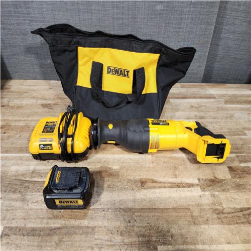 Houston Location AS-IS Dewalt Reciprocating Saw and Battery with Charger