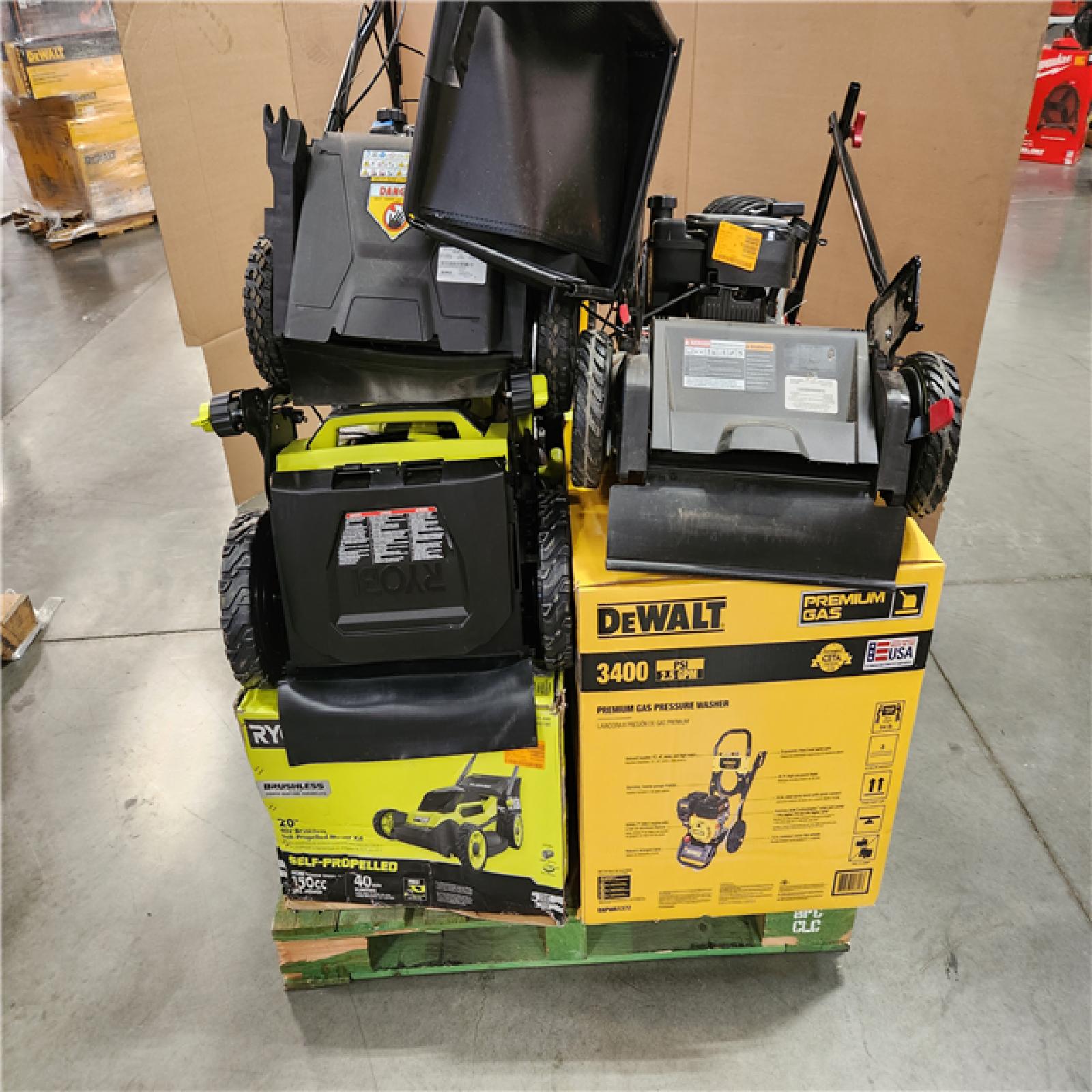 CALIFORNIA AS-IS OUTDOOR POWER EQUIPMENT