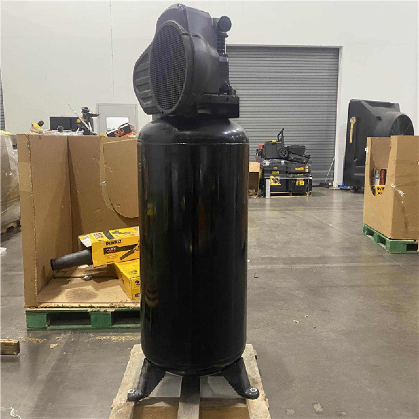 Dallas Location - As-Is Husky C603H Stationary Electric Air Compressor