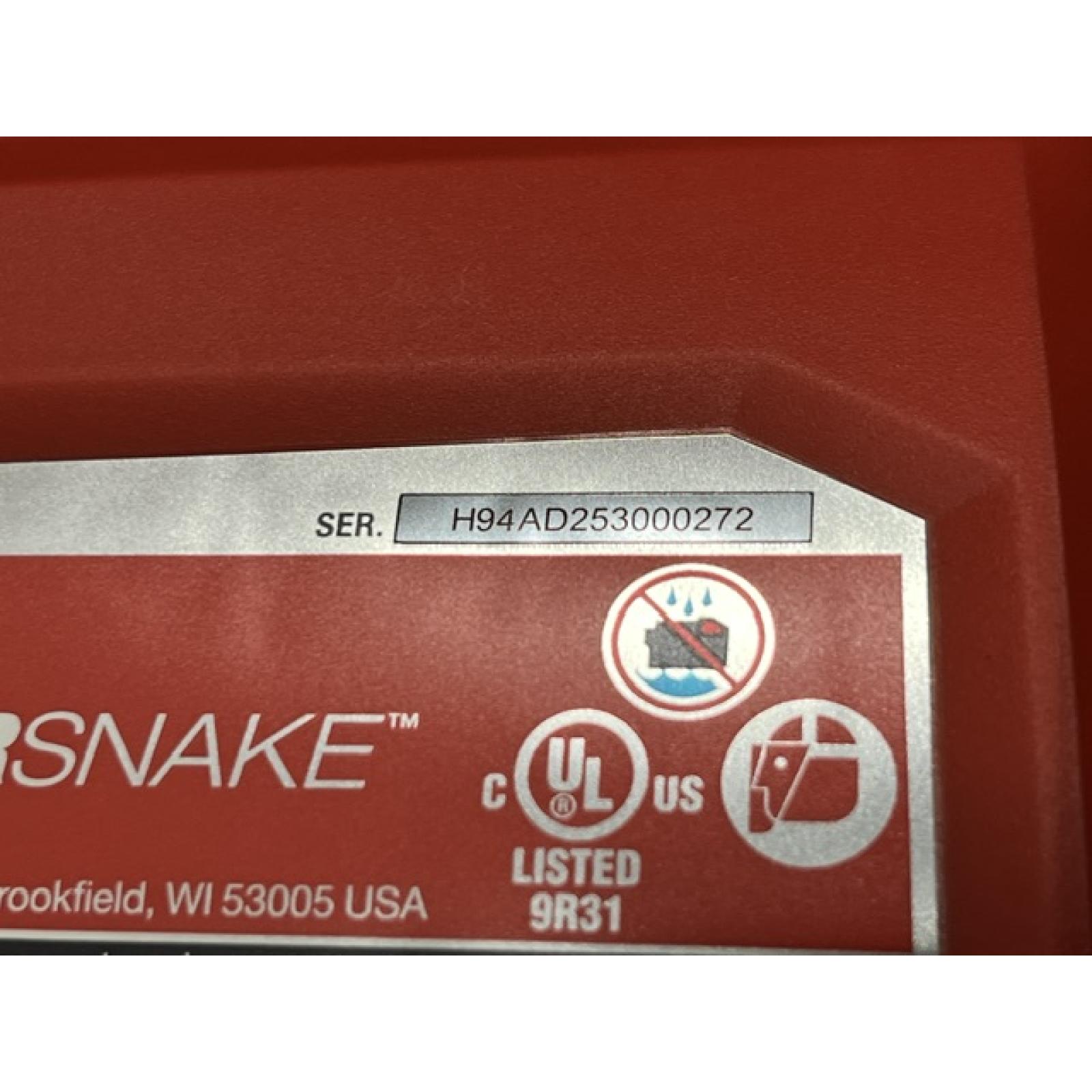 NEW - Milwaukee 12-Volt Lithium-Ion Cordless Drain Cleaning Airsnake Air Gun Kit