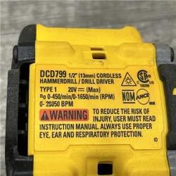 AS-IS DEWALT ATOMIC 20V Lithium-Ion Cordless 1/2 in. Hammer Drill Kit