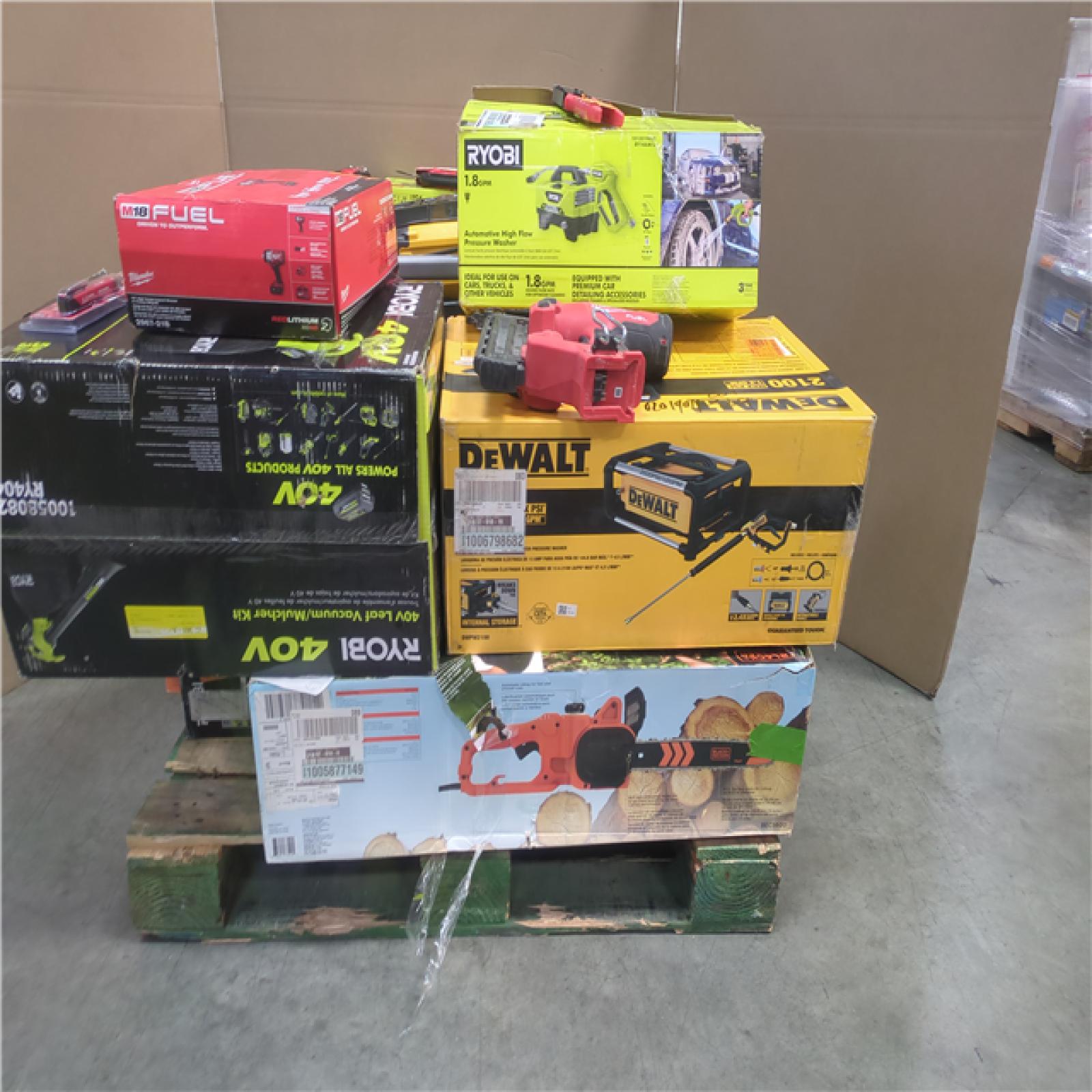 CALIFORNIA AS-IS TOOL PALLET
