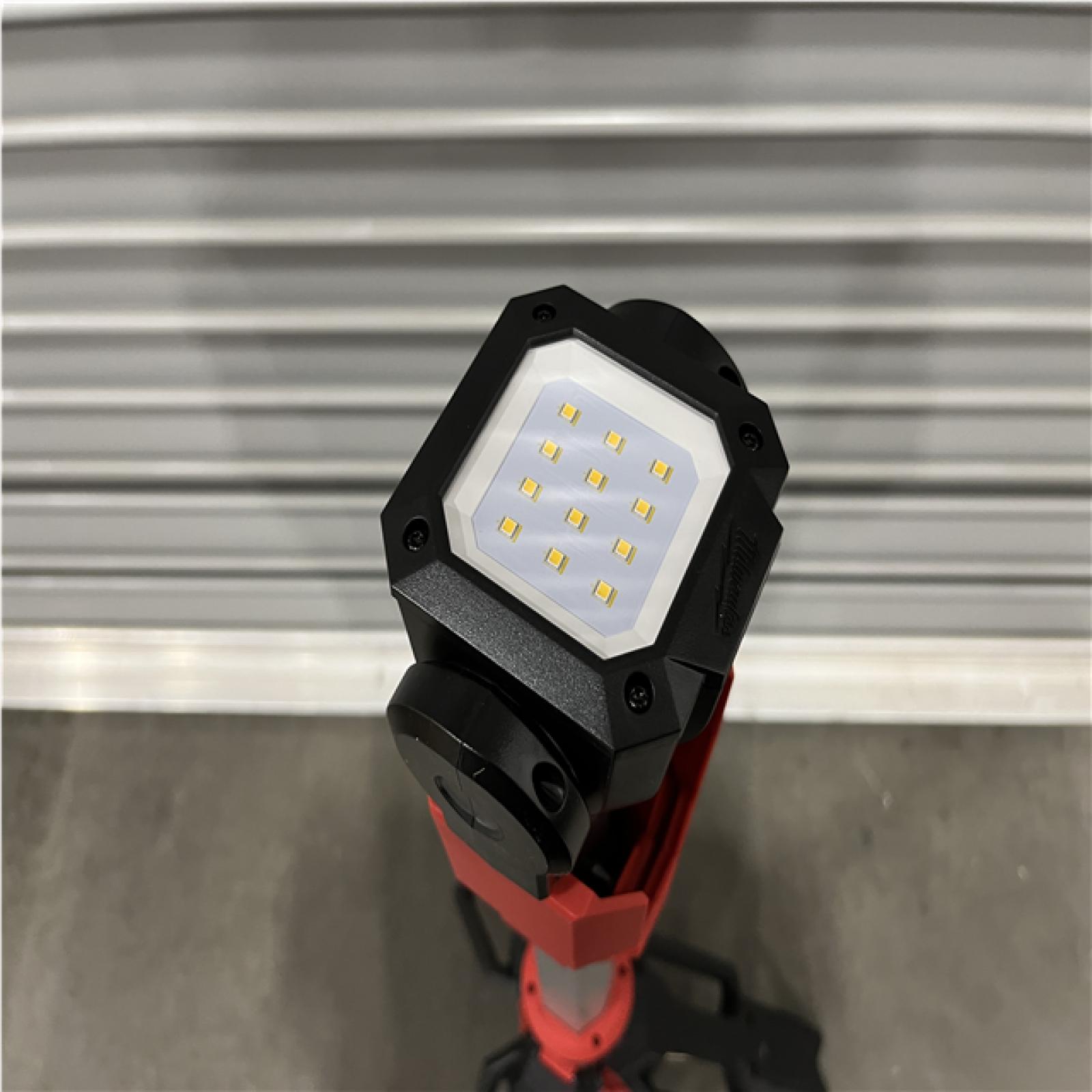 AS-IS Milwaukee 12-Volt Lithium-Ion Cordless 1400 Lumen ROCKET LED Stand Work Light (Tool-Only)