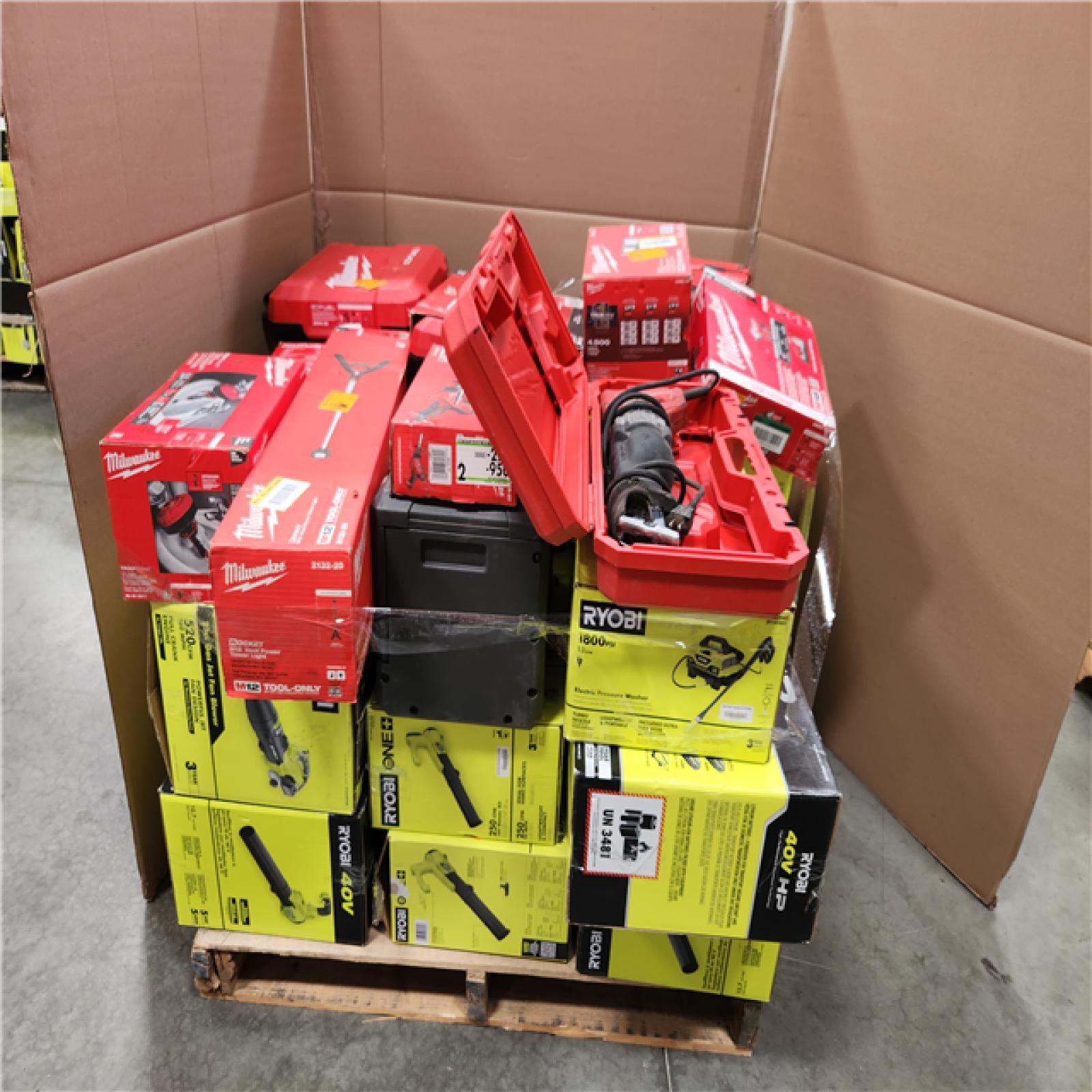 CALIFORNIA AS-IS TOOL PALLET