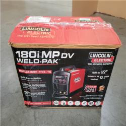 CALIFORNIA NEW LINCOLN ELECTRIC 180I MP DV WELD-PAK