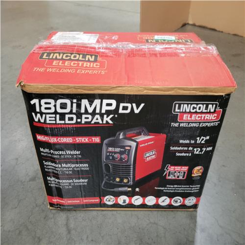 CALIFORNIA NEW LINCOLN ELECTRIC 180I MP DV WELD-PAK