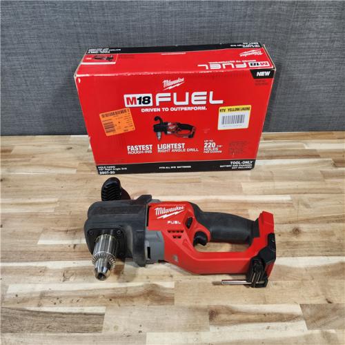 HOUSTON LOCATION - AS-IS Milwaukee FUEL GEN II 18V Lithium-Ion Brushless Cordless 1/2 in. Hole Hawg Right Angle Drill (Tool-Only)