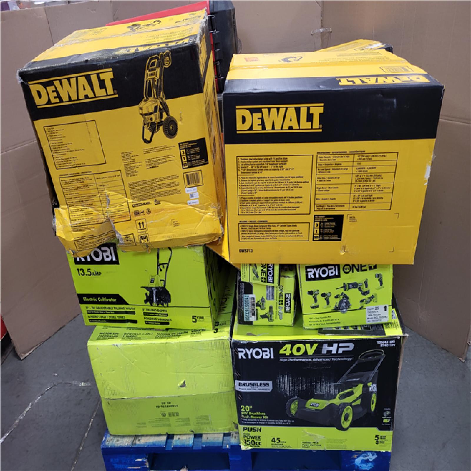 CALIFORNIA AS-IS TOOL PALLET