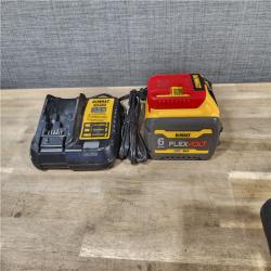 HOUSTON LOCATION - AS-IS DEWALT 20V MAX Lithium Ion Cordless Brushless Reciprocating Saw with FLEXVOLT ADVANTAGE W/ BATTERY & CHARGER