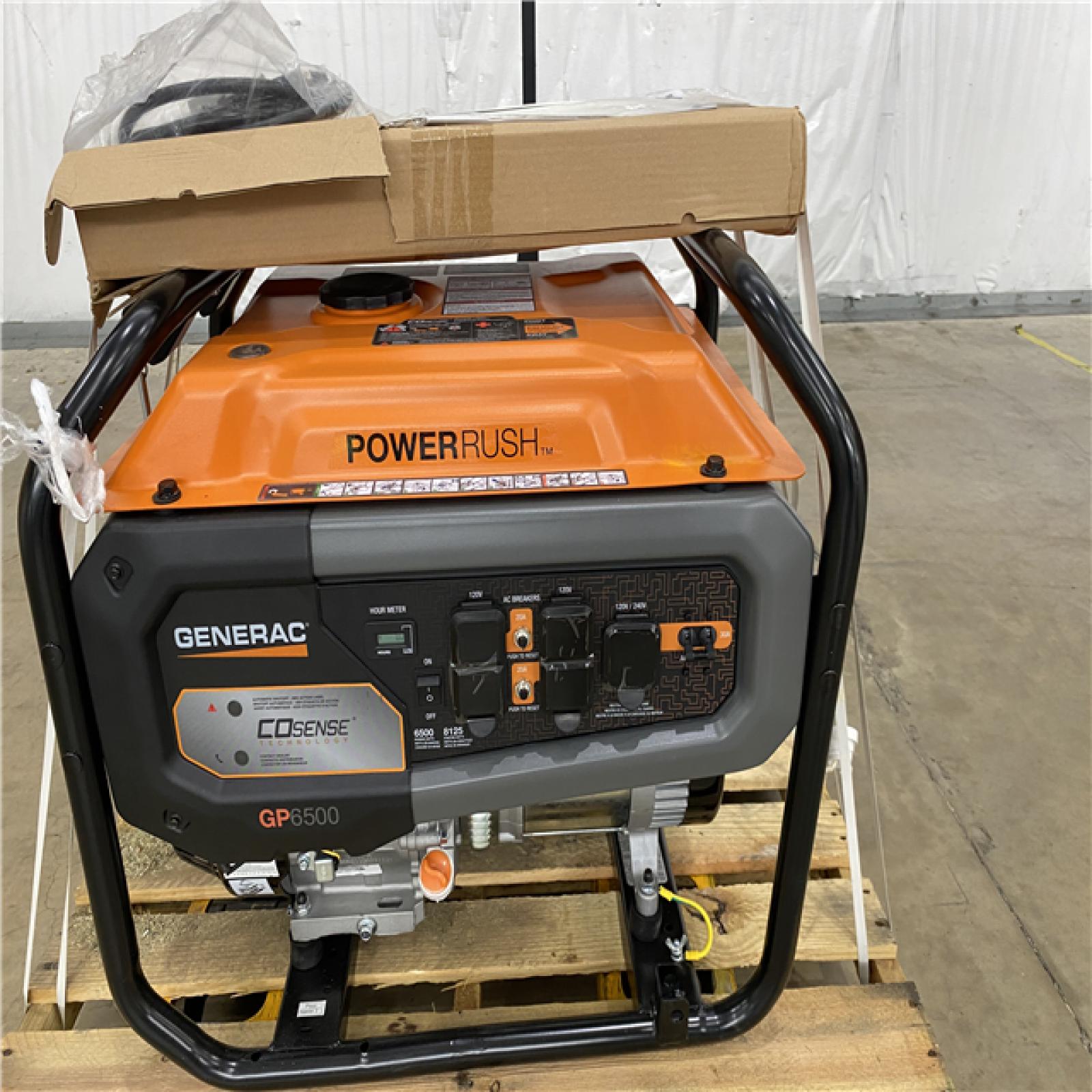 Houston Location AS IS - Generac Generator GP6500