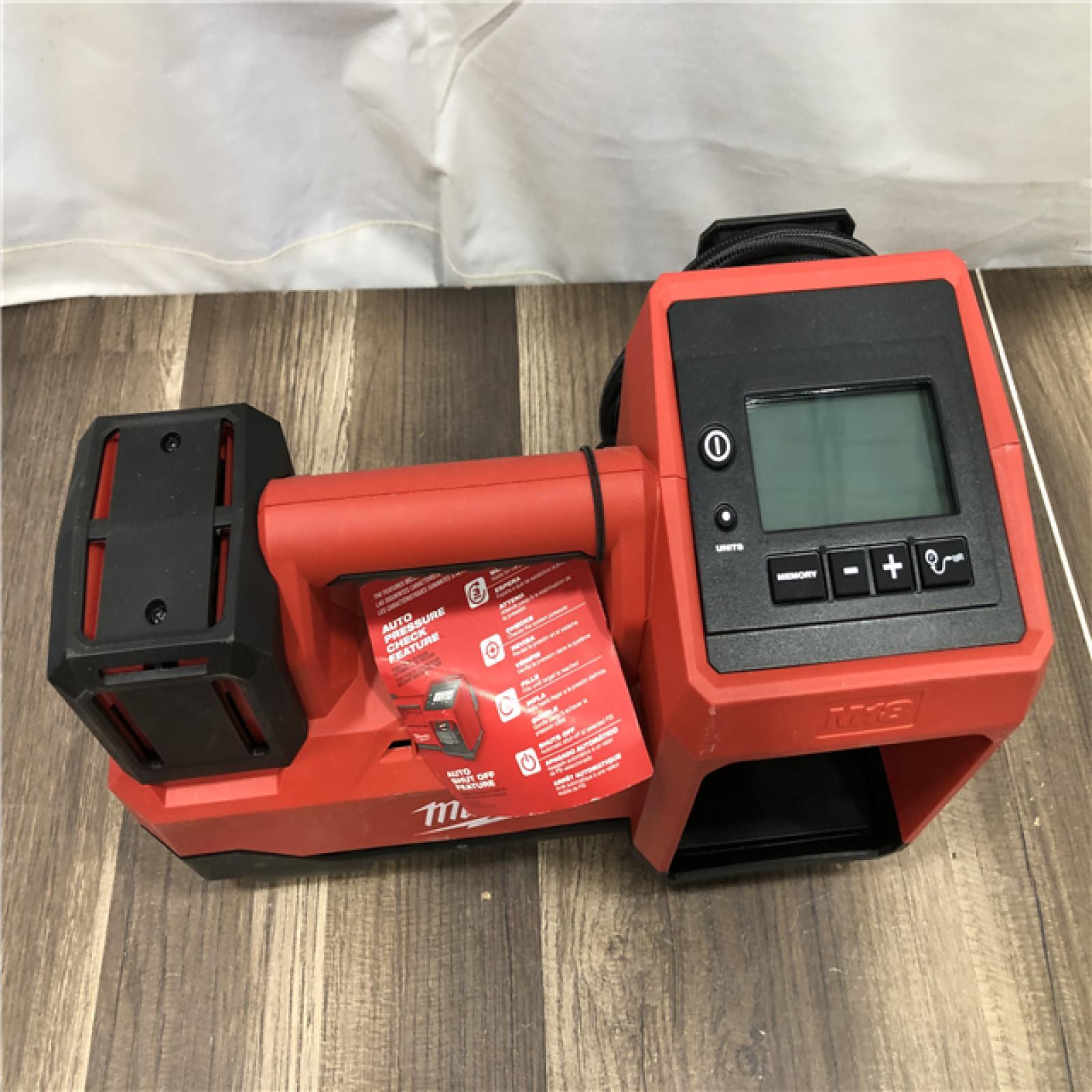 AS-IS Milwaukee 18-Volt Lithium-Ion Cordless Electric Portable Inflator (Tool-Only)
