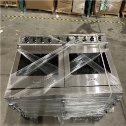 DALLAS LOCATION - AS-IS THOR KITCHEN 60 in. 8 Burner 9.6 cu.ft. Freestanding Double Oven