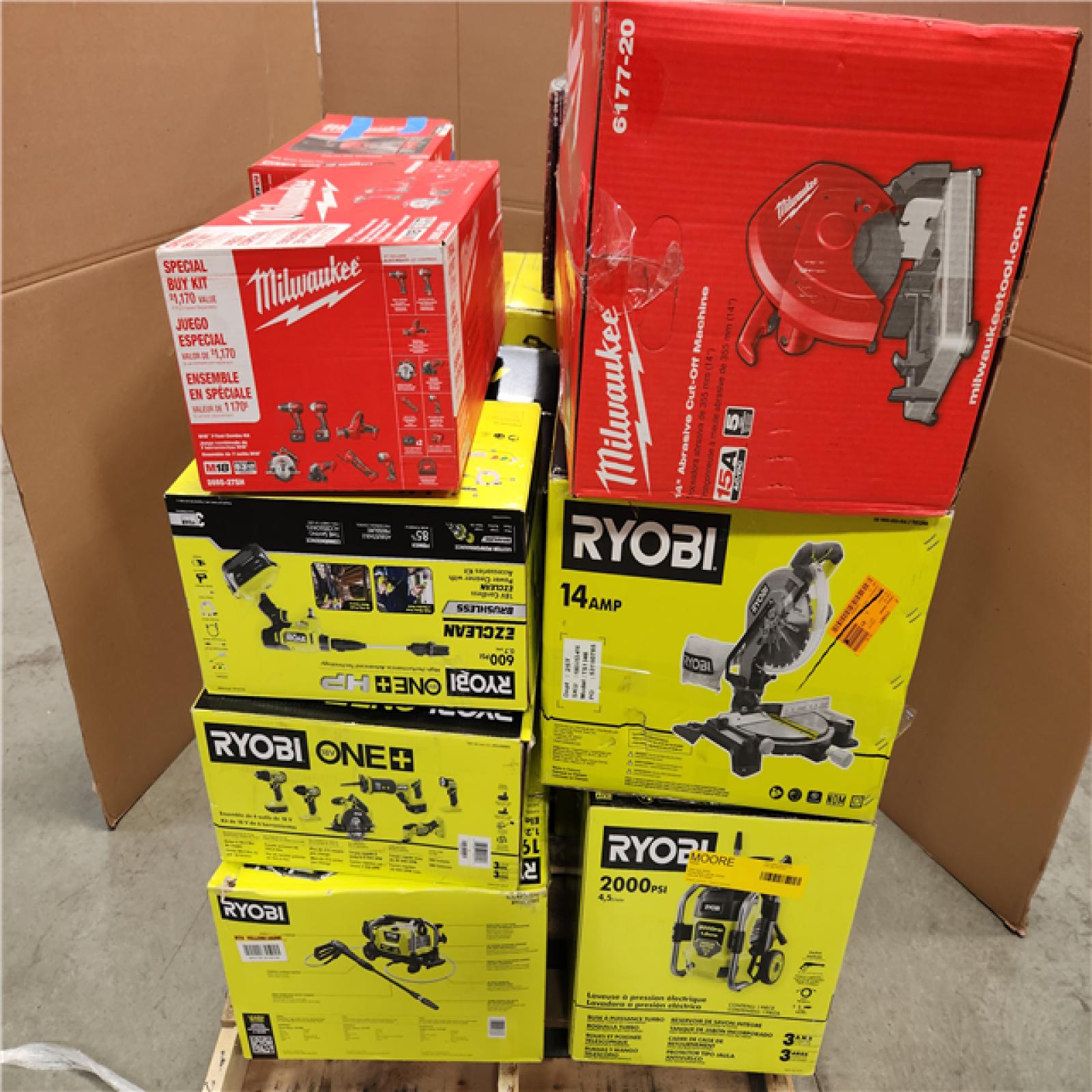 CALIFORNIA AS-IS TOOL PALLET