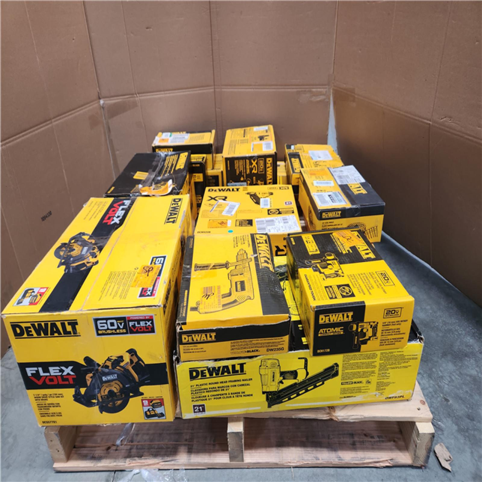 CALIFONIA  AS-IS TOOL PALLET