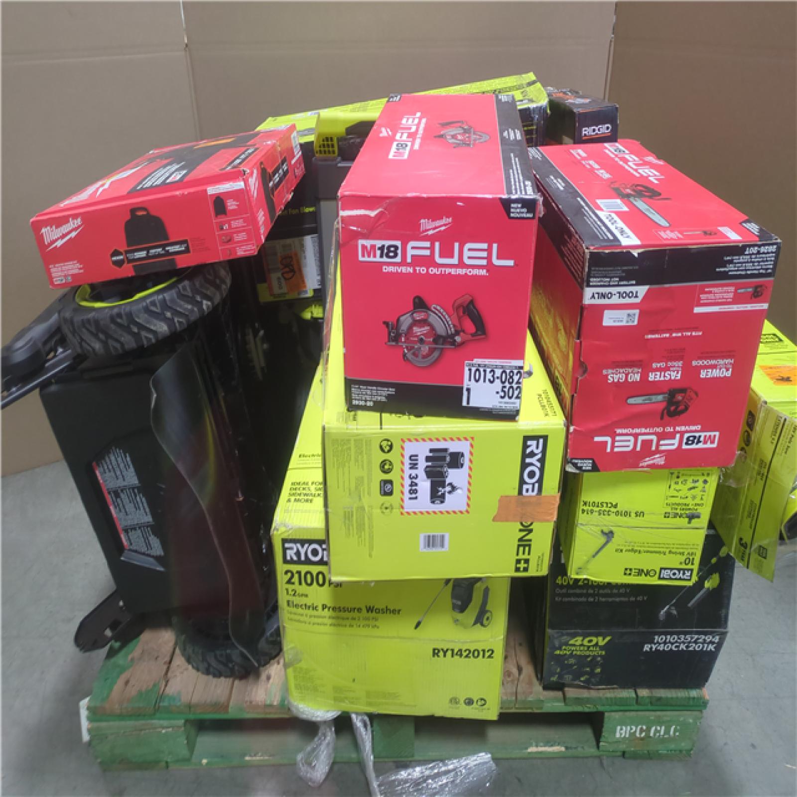 CALIFORNIA AS-IS TOOL PALLET