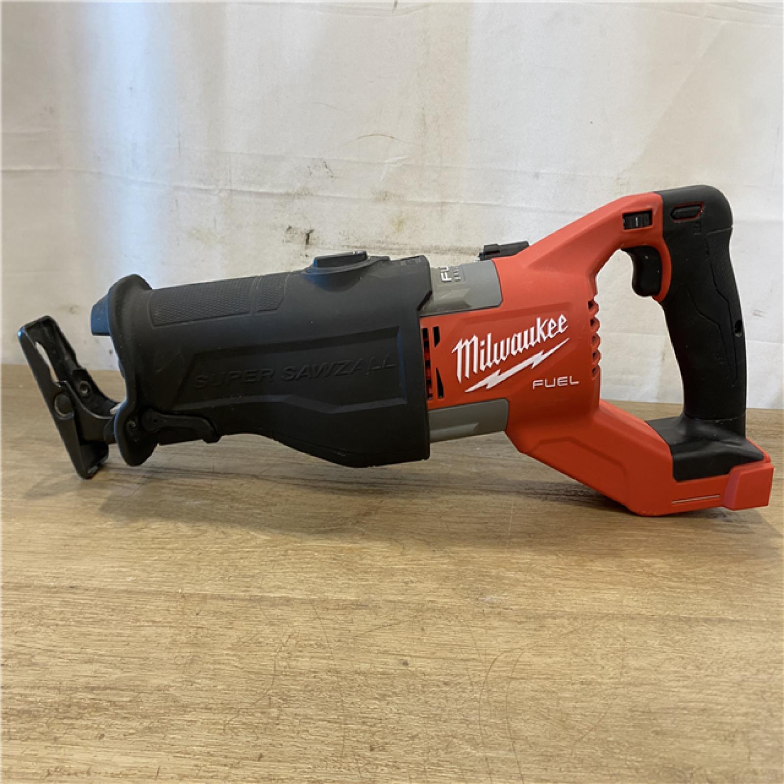 AS-IS Milwaukee FUEL 18V Lithium-Ion Brushless Cordless Super SAWZALL Orbital Reciprocating Saw (Tool-Only)