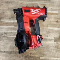 HOUSTON LOCATION - AS-IS (APPEARS LIKE NEW) Milwaukee M18 FUEL Coil Roofing Nailer (TOOL ONLY)